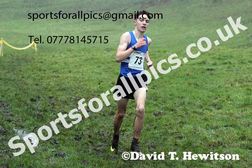 Boys under-15s, NECAA Junior Cross Country Relays, Thornley Farm, Peterlee, Saturday, December 12th. Photo: David T. Hewitson/Sports for All Pics